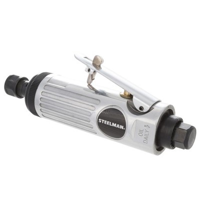 Steelman 1/4 in. Pneumatic 0.6 HP Die Grinder with Rear Exhaust 1512