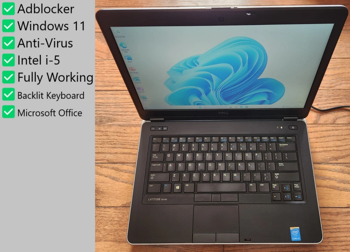 Dell Intel Core i5 4th Gen. PC Laptops & Netbooks 256 GB SSD