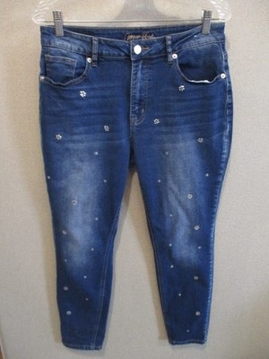 Copper Flash jeans Women s 10 Embellished Gems