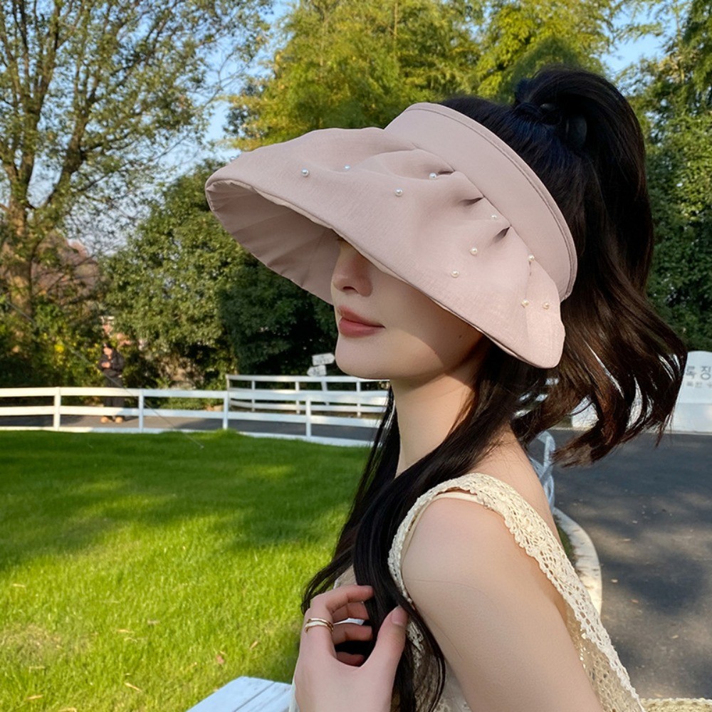 APL Cappello Legato Coda Cavallo Protezione Solare Resistente UV Bici Berretto Estate