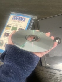 Joe Montana's NFL Football (Sega CD, 1993) Booklet Registration Case Disc As Is