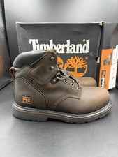 Men’s Timberland Pro Men Pit Boss Boot BROWN / Uk Size 10.5 / New In Box