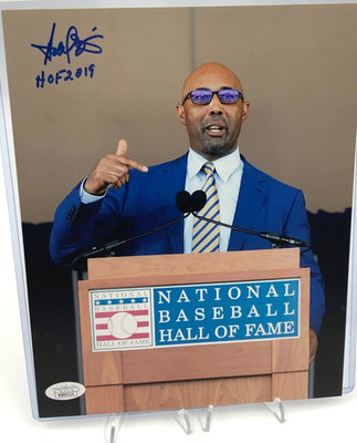 HAROLD BAINES JSA AUTO Authentic Signed 8x10'' PHOTO MLB CHICAGO WHITE SOX HOF