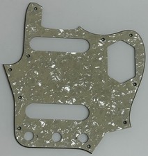 For Fit Fender Japan Reissued Jaguar Style Guitar Pickguard Ivory White Pearl