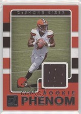 2017 Panini Donruss Rookie Phenom Jerseys Deshone Kizer #15 0ju0