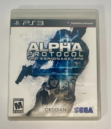 Alpha Protocol (Sony PlayStation 3, 2010) PS3 CIB Complete With Manual, Tested