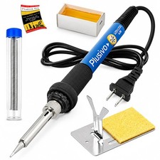 60W Adjustable Soldering Iron Kit with Accessories 7 Pcs