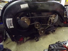 PRE-OWNED 1999 MTD/SUPER BRONCO  42 " COMPLETE MOWER DECK  TIGHT/SOLID USE AS Is