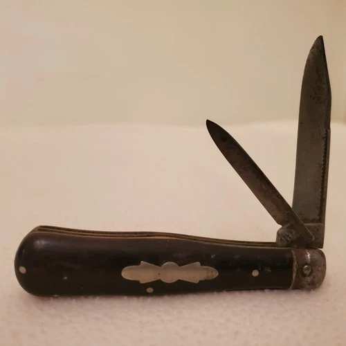 Miller Bro's Cutlery Vintage Antique 2 Blade RARE Coke Bottle Pocket Jack Knife