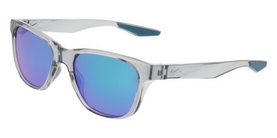 Nike Sonnenbrille EXPLORE SWAY IO0102X WOLF GREY/GREEN MIRROR 53/18/
