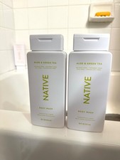 Native Body Wash Aloe And Green Tea Sulfate Free 18 fl oz