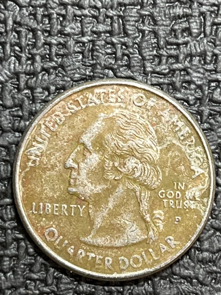 2000 P Maryland State US Qtr- MUST See error Clad layer faults - Image 2 of 2