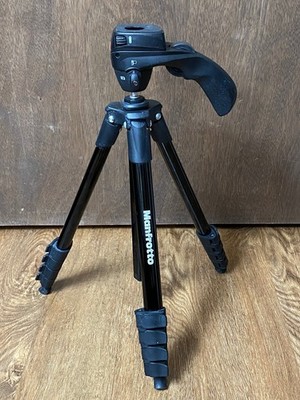 Manfrotto Compact Action MKCOMPACTACN-BK Ball Head Traveler Tripod Black 60''