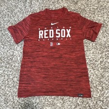 Nike Boston Red Sox MLB Dri-FIT Red Short Sleeve T-Shirt Size M