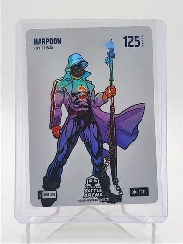 BRYCE HARPER HARPOON 2025 BO JACKSON BATTLE ARENA STEEL FIRST BLIZZARD Q5918