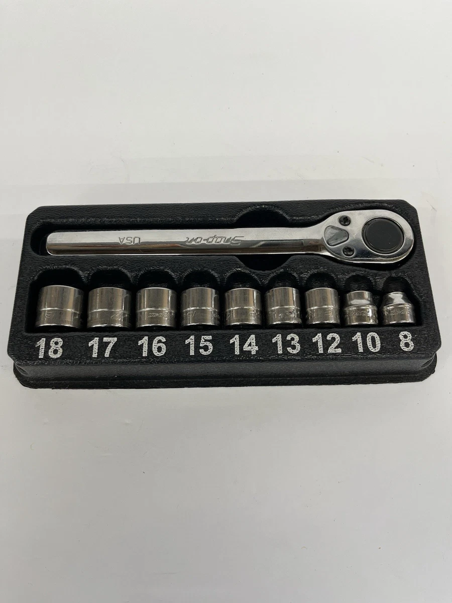 Snap-on Ratchets 3/8in. Drive Vehicle Sockets and Socket Sets for