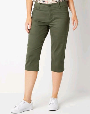 NWT Women's John's Bay Secretly Slender Midrise Capri Pants