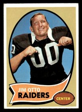 1970 Topps #116 Jim Otto