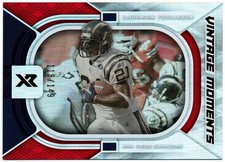 2021 Panini XR Vintage Moments Red LaDAINIAN TOMLINSON VM-12 118/149 SD Chargers
