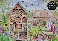 1000 piece Jigsaw Puzzle THE BEE HOTEL  WH Smith The MacNeil Studio Complete