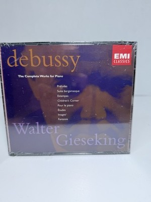 Debussy The Complete Works for Piano Audio CD 1995 4 Discs Warner Classics EMI