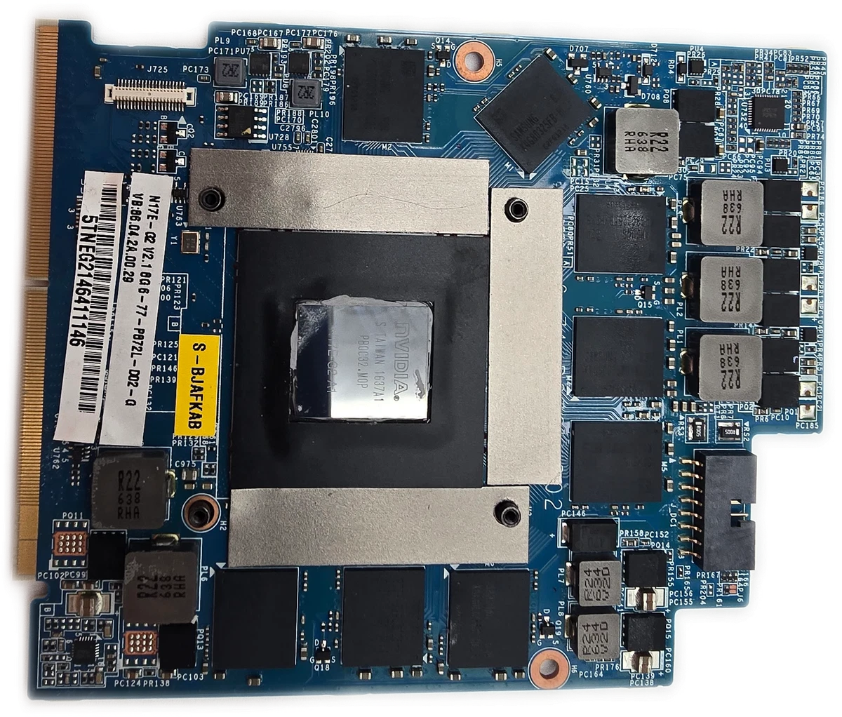 GTX1070 MXM 8GB 動作確認済み NVIDIA GeForce GTX 1070 DDR5 8 GB Memory Computer Graphics Cards