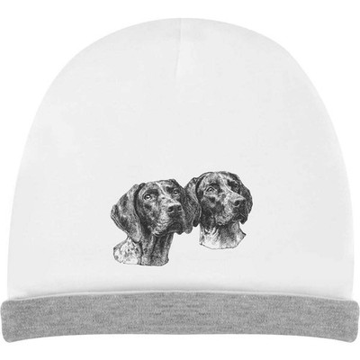 ''Deutsch Kurzhaar Zeiger Paar Portrait'' Kinder Slouch Hut (KH00043142)