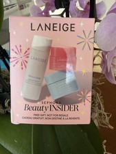 LANEIGE Water Bank Mini Set Blue Hyaluronic Moisturizer Toner Lip Mask