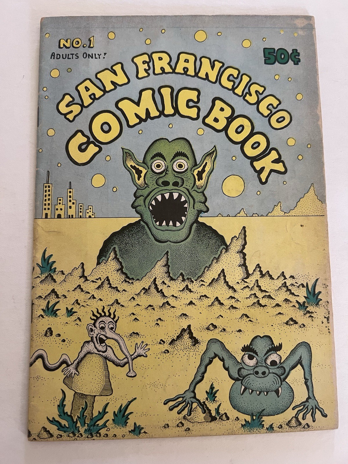 Cómic de San Francisco #1 Underground Comix 1970 R. Crumb - Larry Welz - España