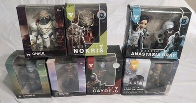 Official Bungie Destiny 2 Limited Edition Bigshot Figures Lot Of 7