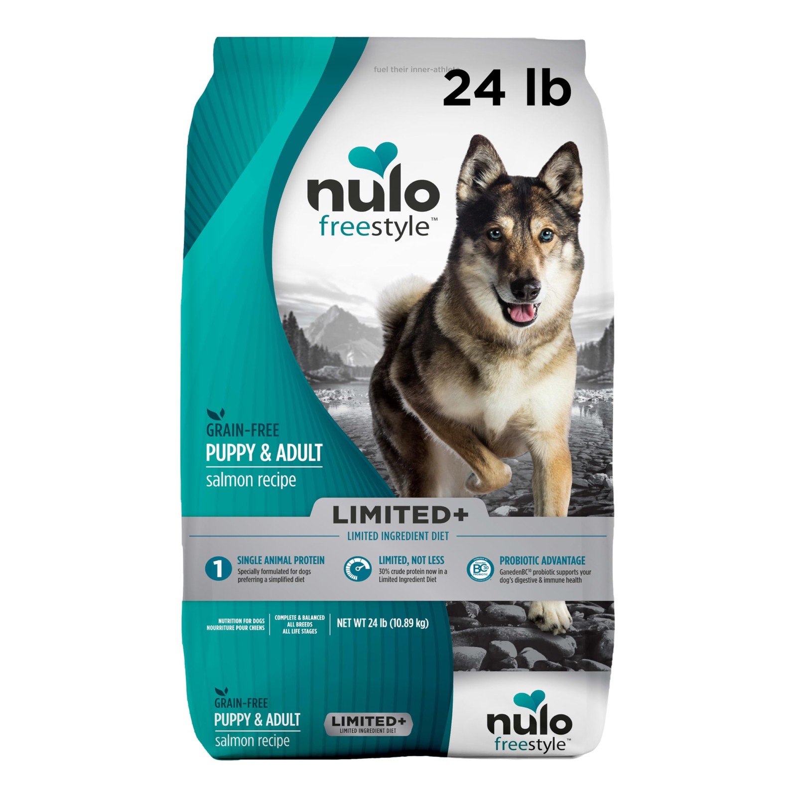 FreeStyle Limited Ingredient Dog Food, High-Protein Salmon Recipe, Grain-Free...