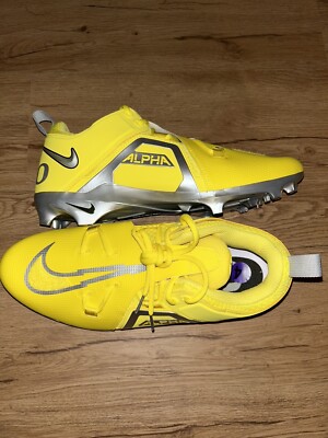 Nike Oregon Ducks Alpha Menace Pro 3 Team Issued Football Cleats Men’s Sz 14.5 NEW Men 14.5 Nike Oregon Ducks PE Alpha Menace Pro 3  main image 2