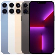 Image of Apple iPhone 13 Pro Max A2643 128/256GB 12MP Graphite/Silver Unlocked VERY GOOD