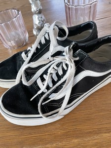 VANS old skool talla 38 negro-blanco | eBay