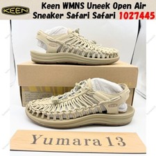 Keen WMNS Uneek Open Air Sneaker Safari Safari 1027445 Women's Size