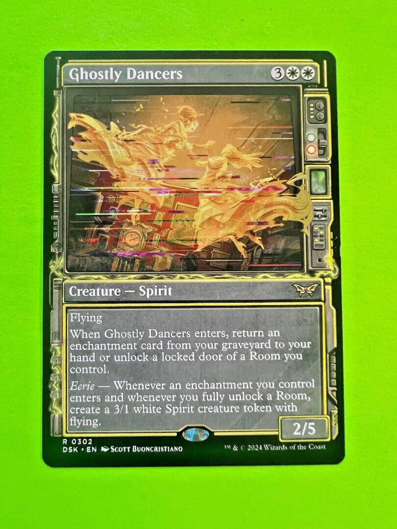 MTG - Duskmourn House of Horror - Ghostly Dancers - Showcase | eBay