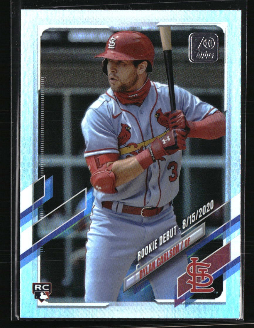 Dylan Carlson 2021 Topps Chrome Update Rookie Card #US197