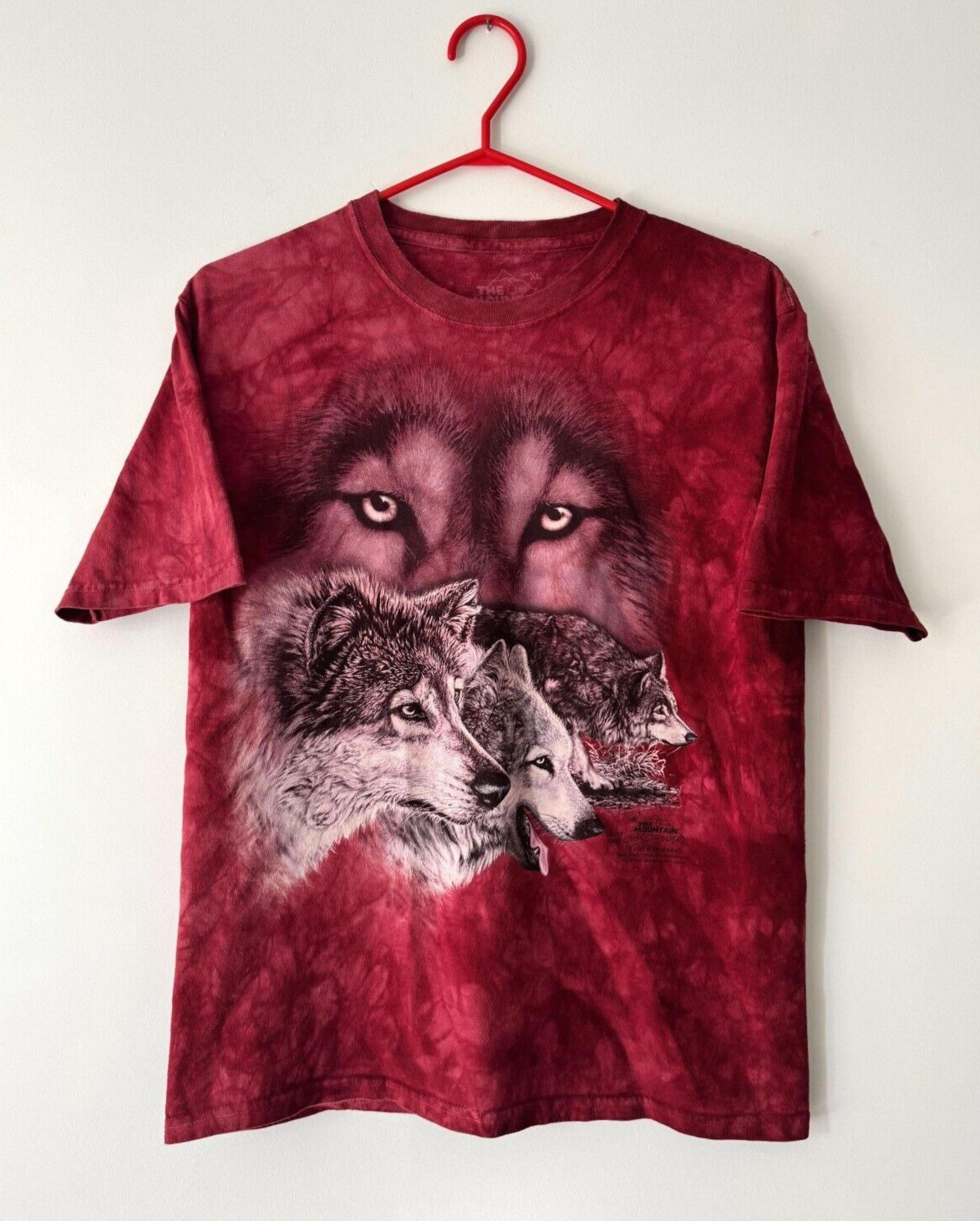 2000s The Mountain red wolf pack wolves nature faded … - Gem