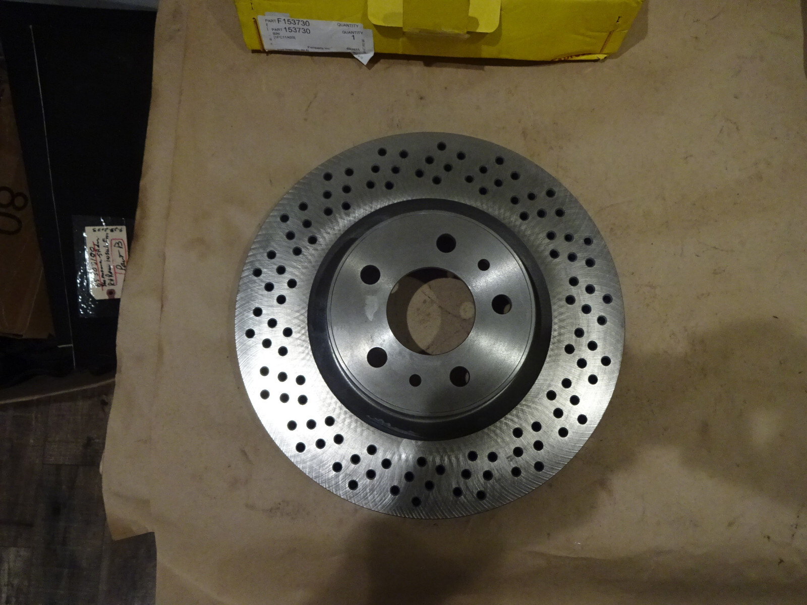 Ferrari 512 M-TR - Front Brake Disc/Rotor  NEW P/N 153730