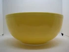 Vintage #404 Pyrex Large 10" Nesting Mixing Bowl Primary Color Yellow 4 Qt