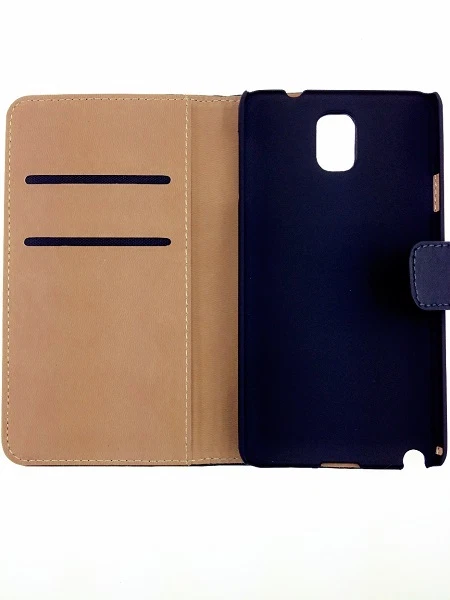 LUXURY REAL LEATHER WALLET STAND CASE CARD POCKET FOR SAMSUNG GALAXY NOTE 3 UK - Image 4 of 4