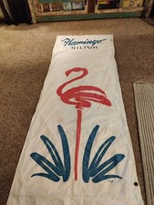 Rare 70"x26" Flamingo Hilton Hotel & Casino banner