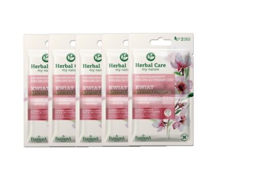 Farmona Herbal Care Almod Flower Face and Lips Cleansing Exfoliator 5pcs 5x10ml