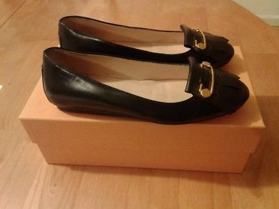 Chaussures Tod's Noires En Cuir Véritable - Taille 36 FR - Talons - Neuf Sans Emballage - Modèle Femme
