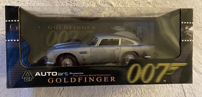 AUTOart 007 GOLD FINGER ミニカー AUTOart James Bond Goldfinger Aston Martin Db5 Connery 007 Movie 1
