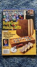 Woodworker's Journal Build Great Holiday Gifts December 2018