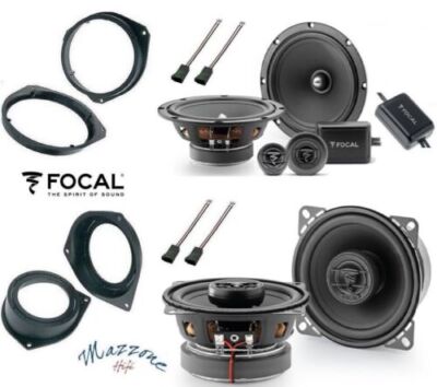 Focal ASE 165 ACX 100 Set 6 Lautsprecher Fiat Punto 199 Alle Modell Fassun Auto