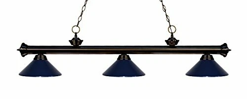 Z-Lite 200-3BRZ-MSG 3 Billiard Light - Picture 1 of 1