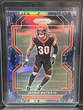 2021 Panini NFL Prizm JESSIE BATES II Blue Camo SP NO.276 03/25