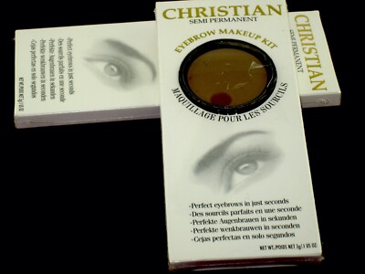 Christian Semi Permanent Eyebrow Makeup Kit  EYEBROW SHADOW TAN